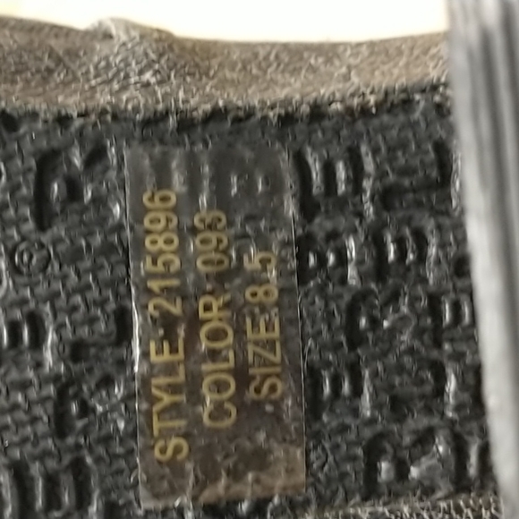 Rebels 8.5 Bling High Heel Dark Gray Boot Style Shoes 215896 - Picture 10 of 15